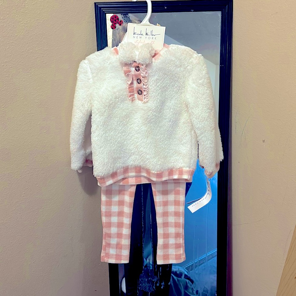 24months 3 piece Nicole Miller set